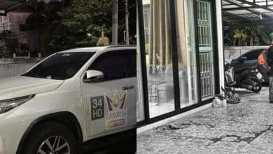 ปาเลือด ข่มขู่นักข่าว