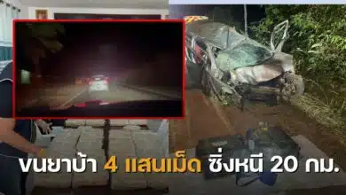 จับยาบ้า 4 แสนเม็ด