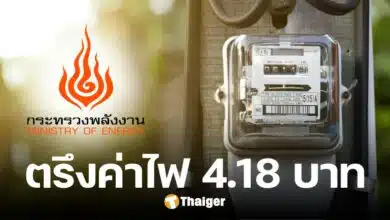 ข่าวดี ตรึงค่าไฟ ม.ค.-เม.ย. ที่ 4.18 บาทต่อหน่วย เป็นของขวัญปีใหม่ให้คนไทย