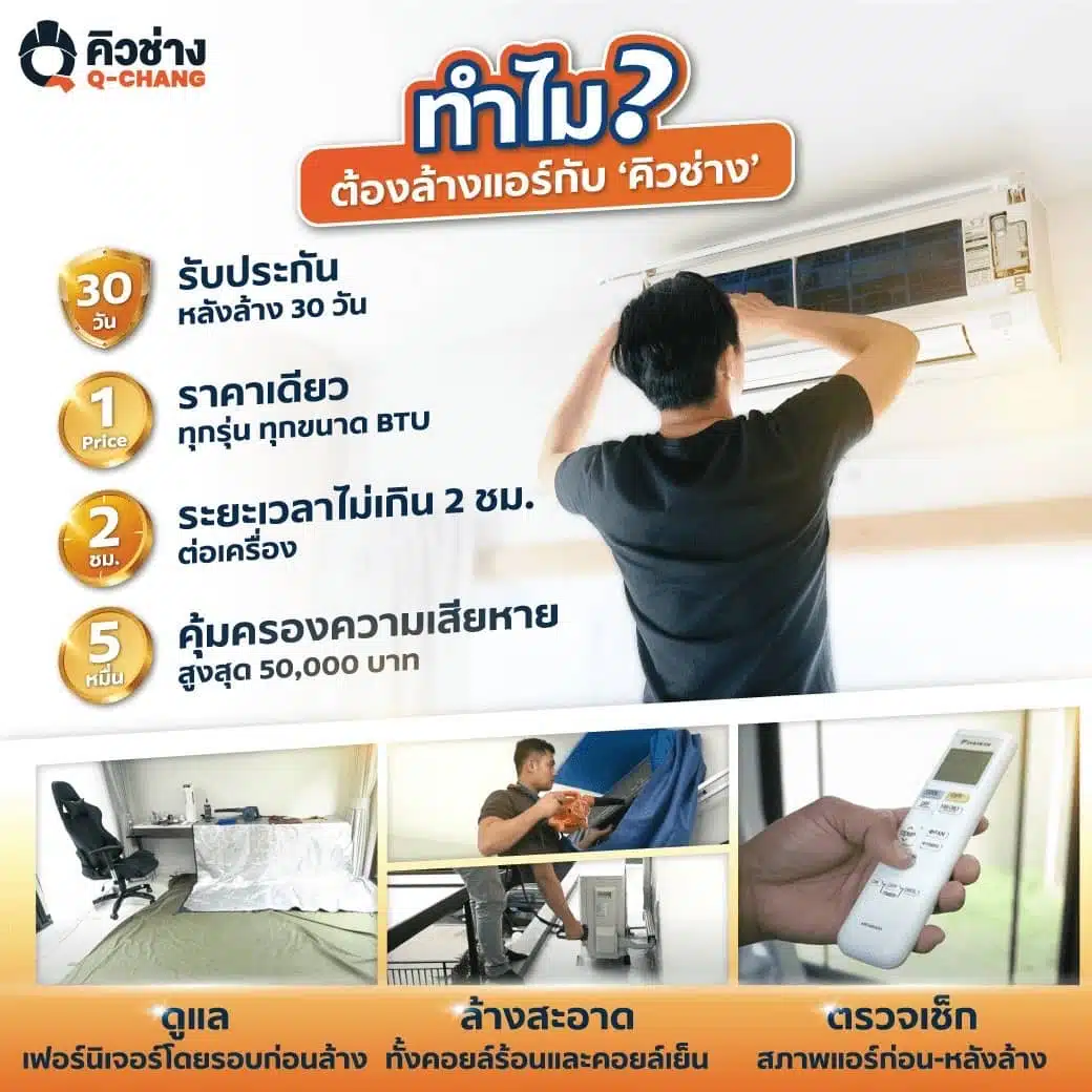 ไขข้อสงสัยทำไมต้องล้างแอร์