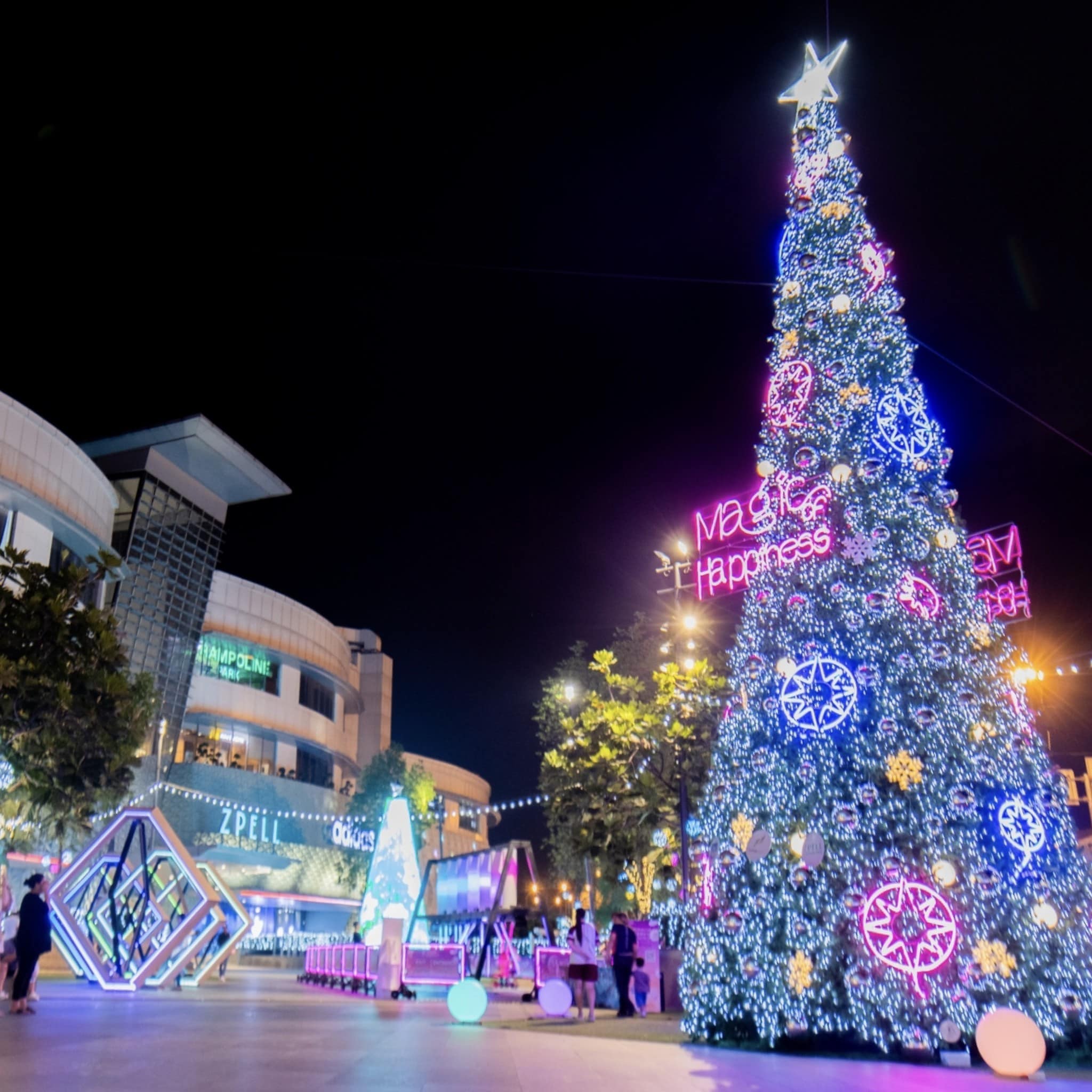 ต้นคริสต์ที่ ฟิวเจอร์พาร์ค แอนด์ ซีเปลล์