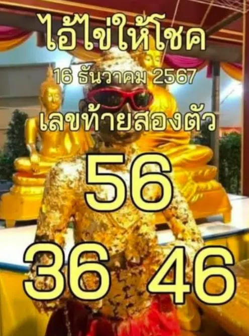 เลขเด็ด ไอ้ไข่ให้โชค 16 ธ.ค. 67