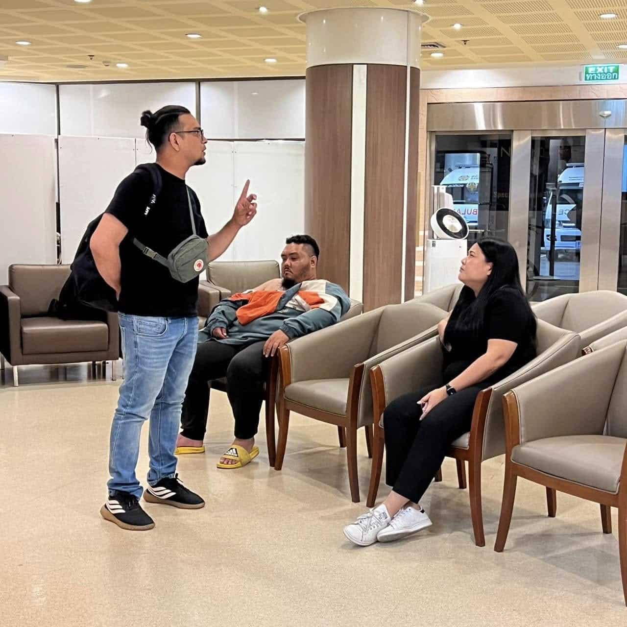 แฟนบอลมาเลเซียขอกลับไปรักษาต่อยังประเทศบ้านเกิด