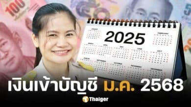 เงินเดือนข้าราชการและค่าจ้างลูกจ้างประจำ เดือนมกราคม 2568