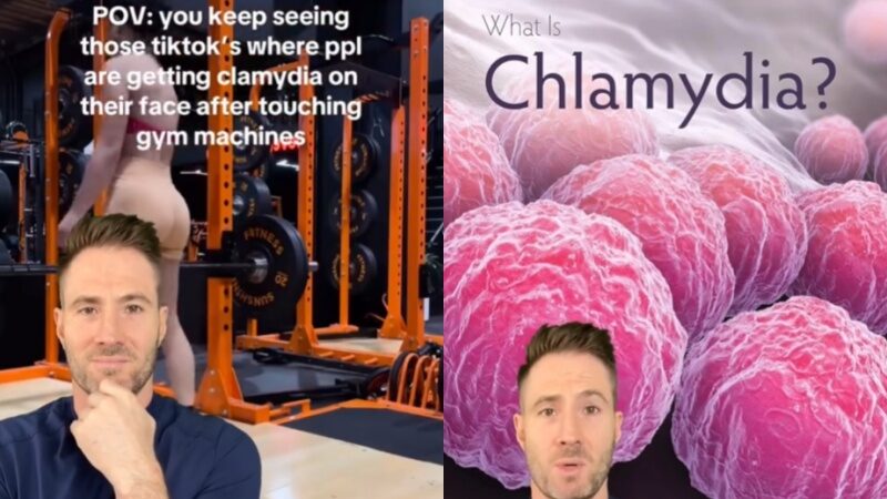 หมอแนะนำให้ทำความสะอาดเครื่องเล่นยิมทุกครั้ง เพราะมีโอกาสติดเชื้อไวรัสอื่นๆเช่น หวัด ตาแดง ได้