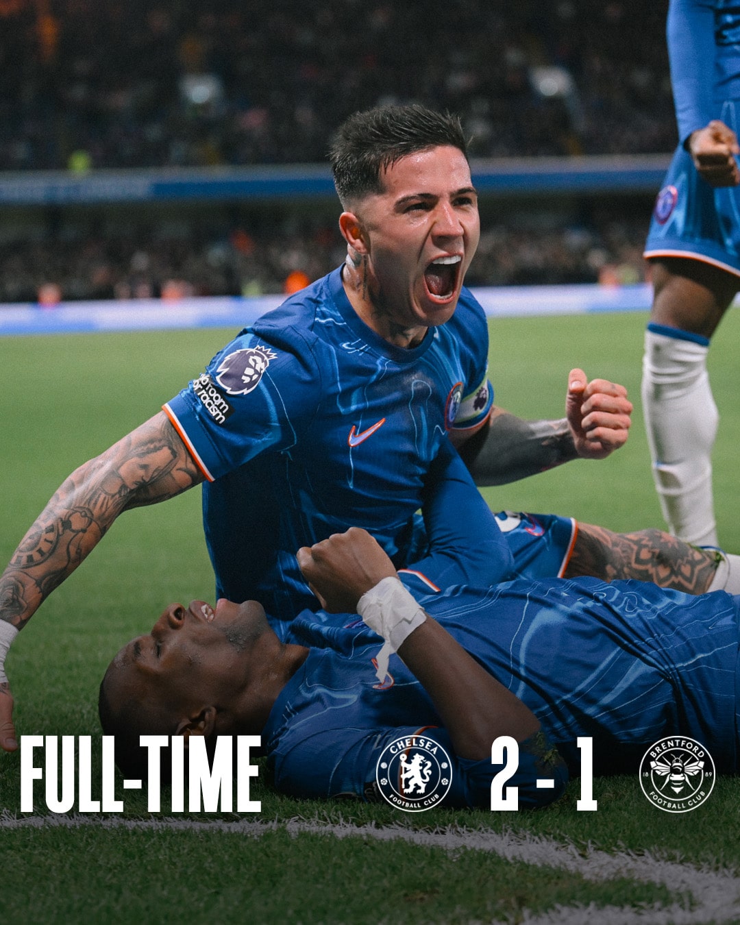 ผลบอลเมื่อคืนนี้ พรีเมียร์ลีก เชลซี เบรนท์ฟอร์ด