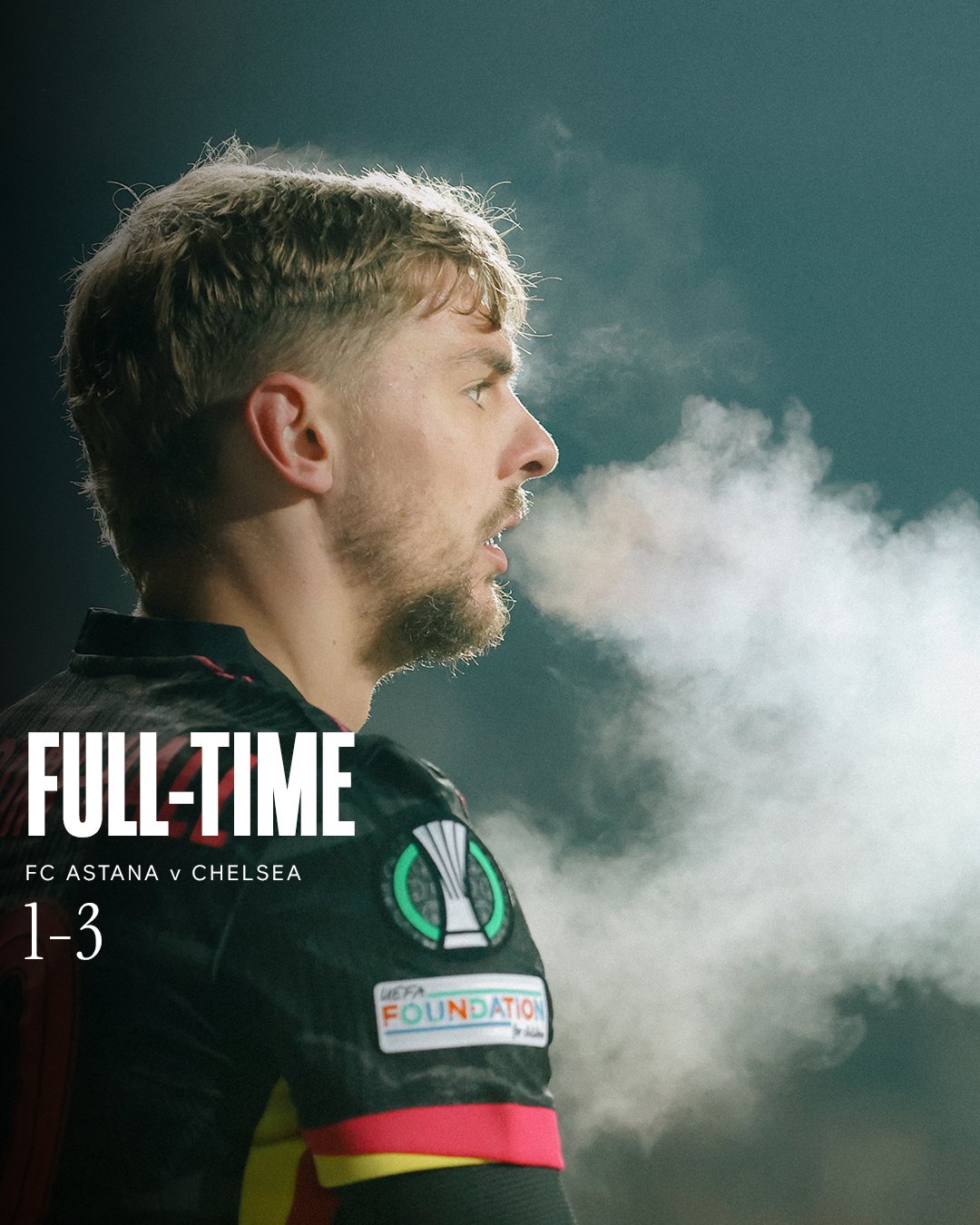 ผลบอลเมื่อคืนนี้ คอนเฟอเรนซ์ ลีก อัสทาน่า เชลซี