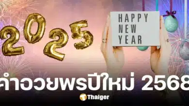 คำอวยพร ส่งท้ายปีเก่าต้อนรับปีใหม่ 2568 เด็ดดวง โพสต์โซเชียลได้