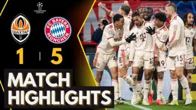 ผลบอลเมื่อคืนนี้ ยูฟ่า แชมเปี้ยนส์ลีก ชัคตาร์ บาเยิร์น