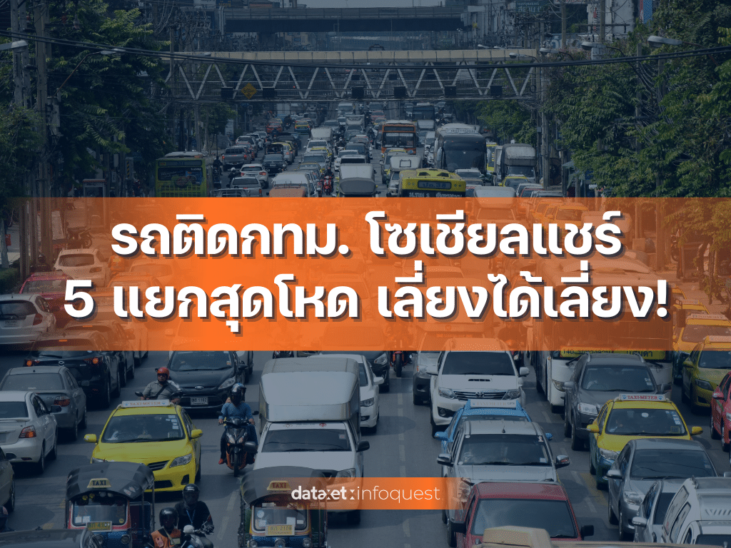 5 แยกที่รถติดที่สุดในกรุงเทพ