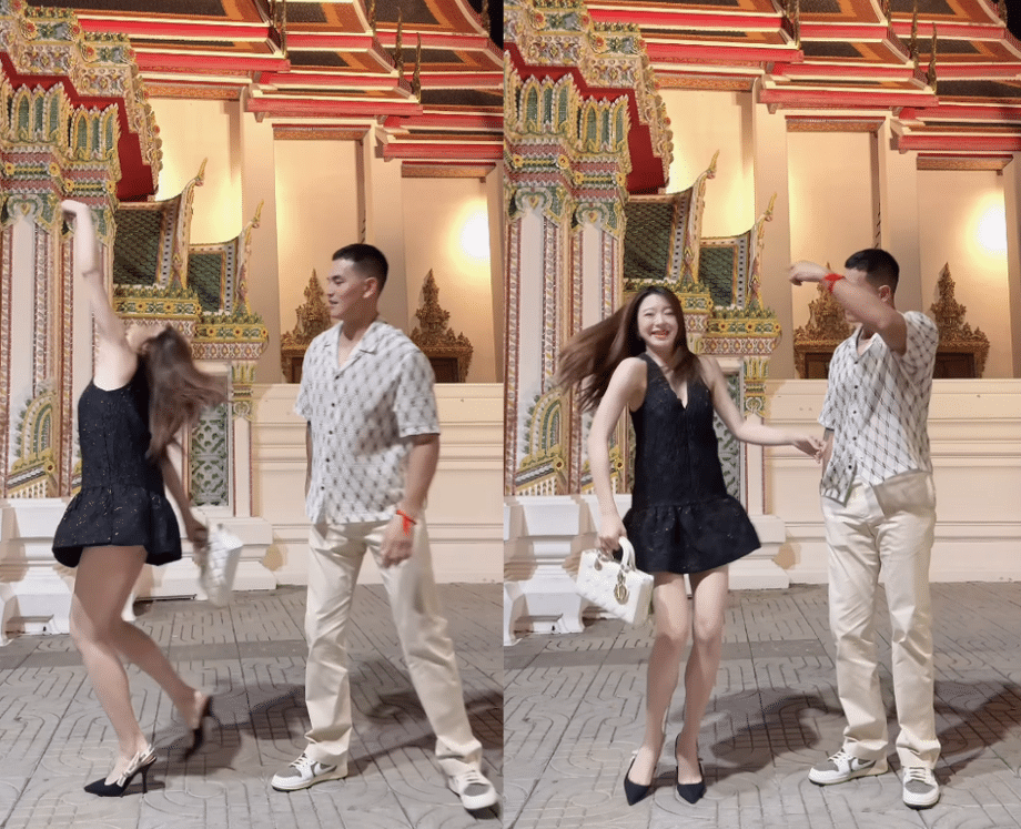 มายด์ ณภศศิ โดนดราม่าใส่กระโปรงสั้นเข้าวัด ทำคอนเทนต์ไม่เหมาะสม