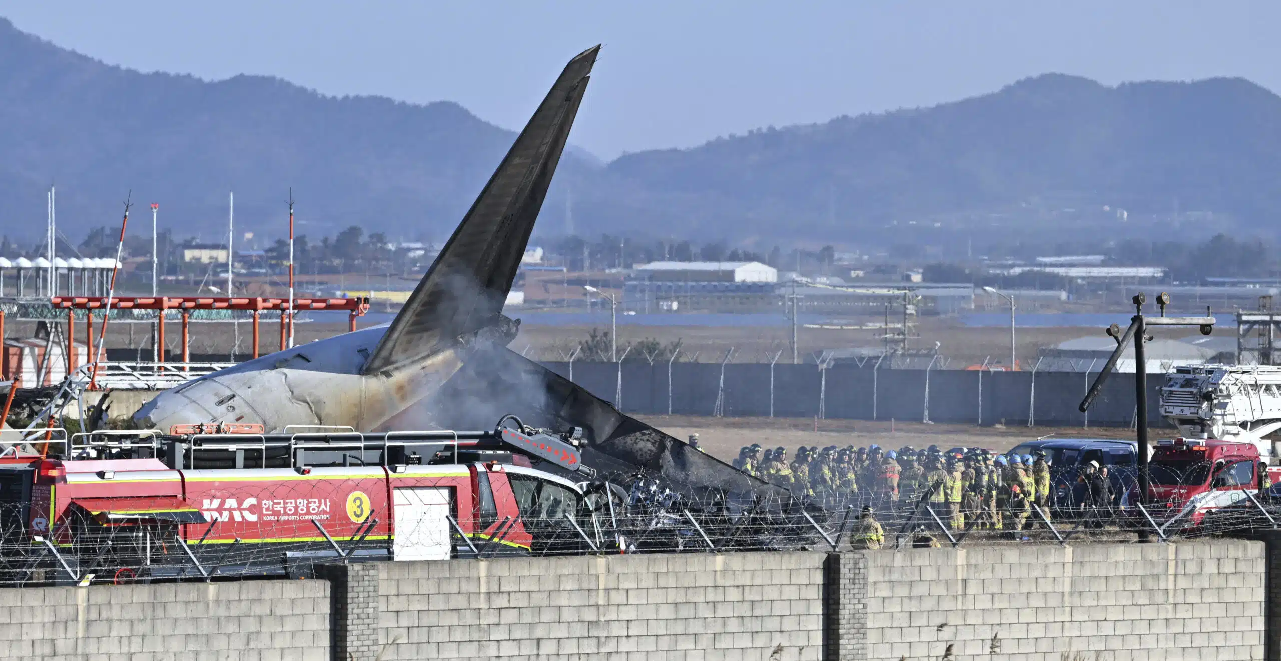 South Korea Plane Fire