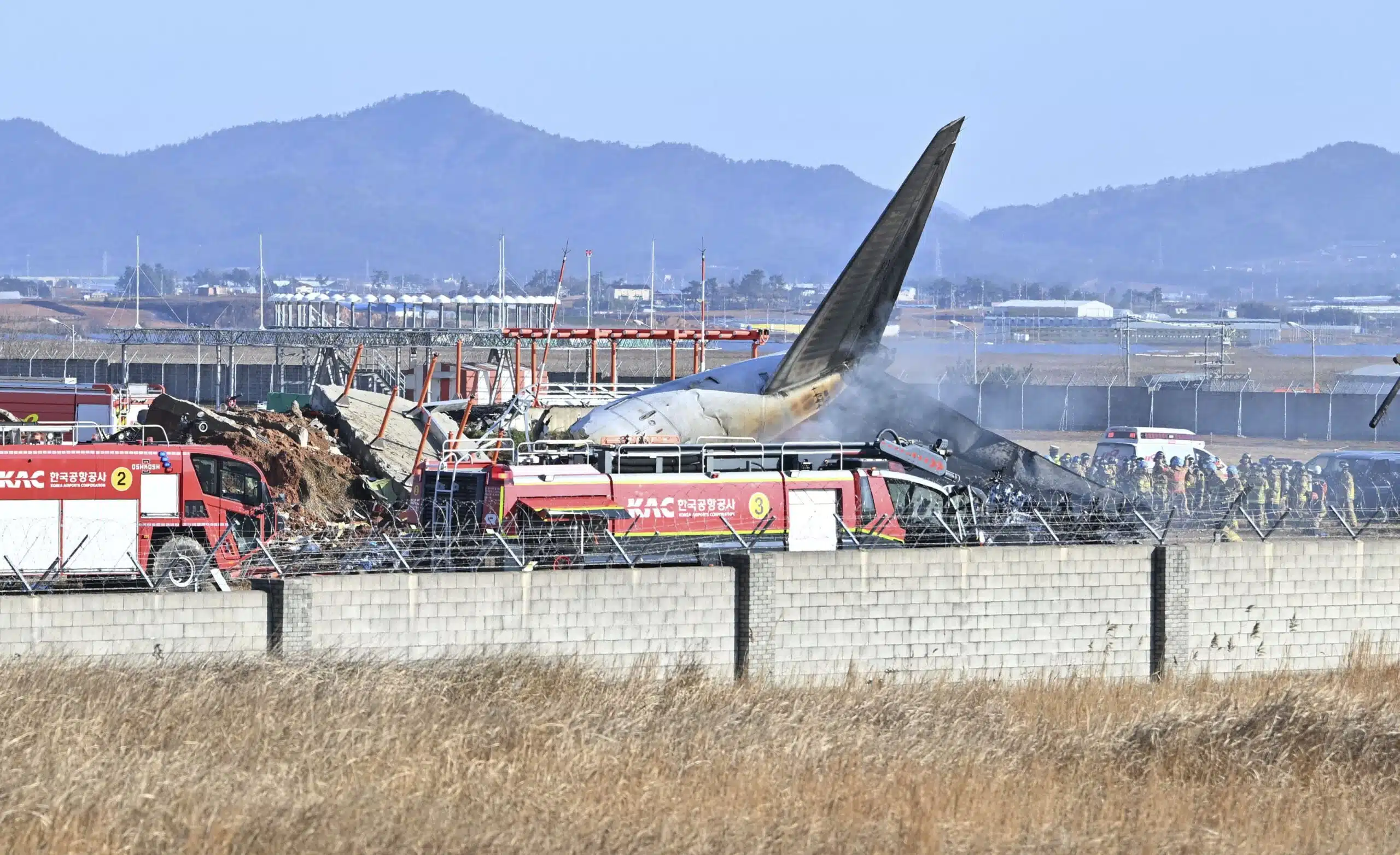 South Korea Plane Fire