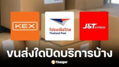 วันหยุดไปรษณีย์ไทย-ขนส่งเอกชน ปีใหม่ 2568