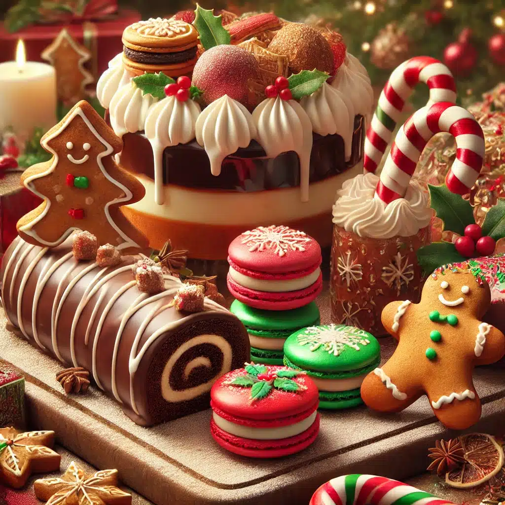 ขนมหวาน คุกกี้ เทศกาลคริสต์มาส