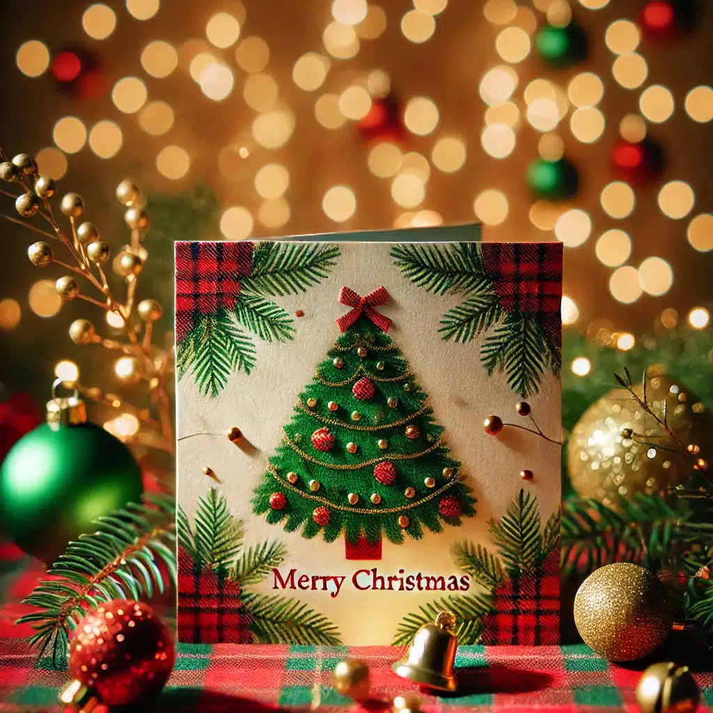 การ์ดอวยพรวันคริสต์มาส 2024