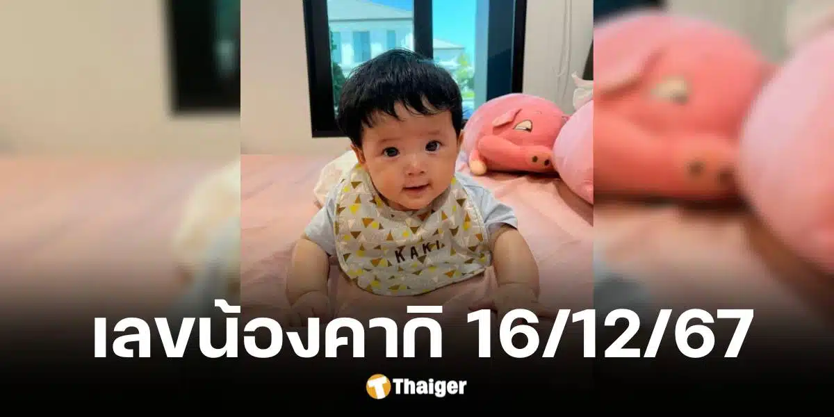 เลขเด็ดน้องคากิ งวด 16 ธันวาคม 2567