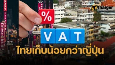 ภาษี VAT 15% ไทย-ญี่ปุ่น รายได้ขั้นต่ำ ต่างฟ้ากับเหว