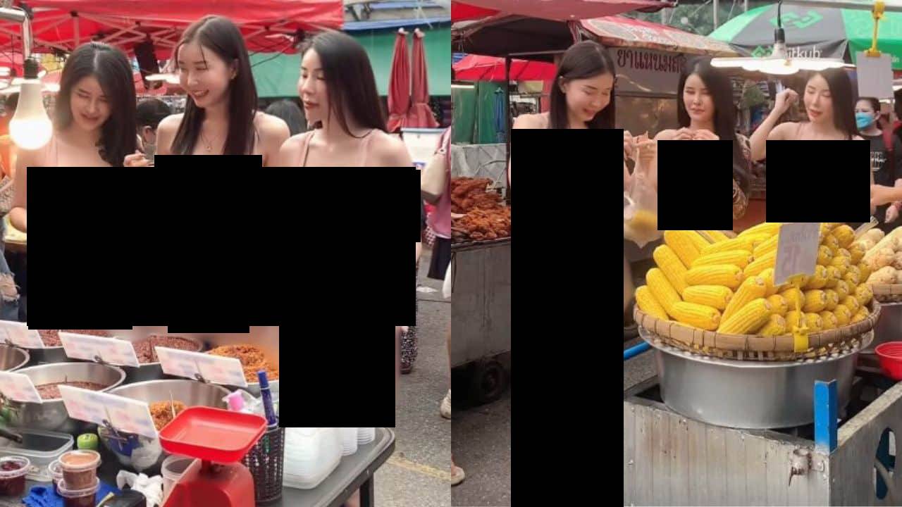 เน็ตไอดอลสาว สวมชุดสุดสุดวาบหวาม