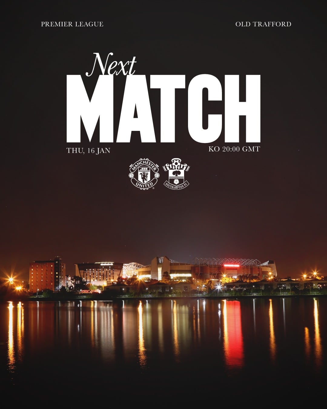 ดูบอลสด พรีเมียร์ลีก 2024/25 แมนยู เซาธ์แฮมป์ตัน