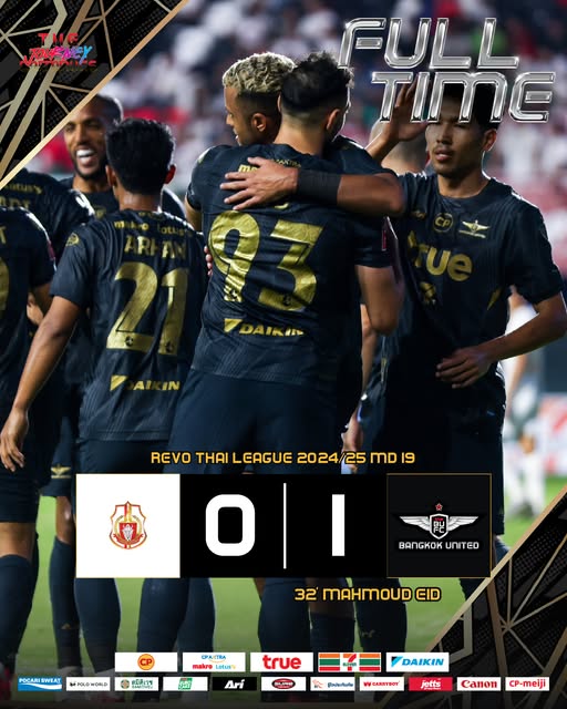 ผลฟุตบอล รีโว่ ไทยลีก ลำพูน แบงค็อก