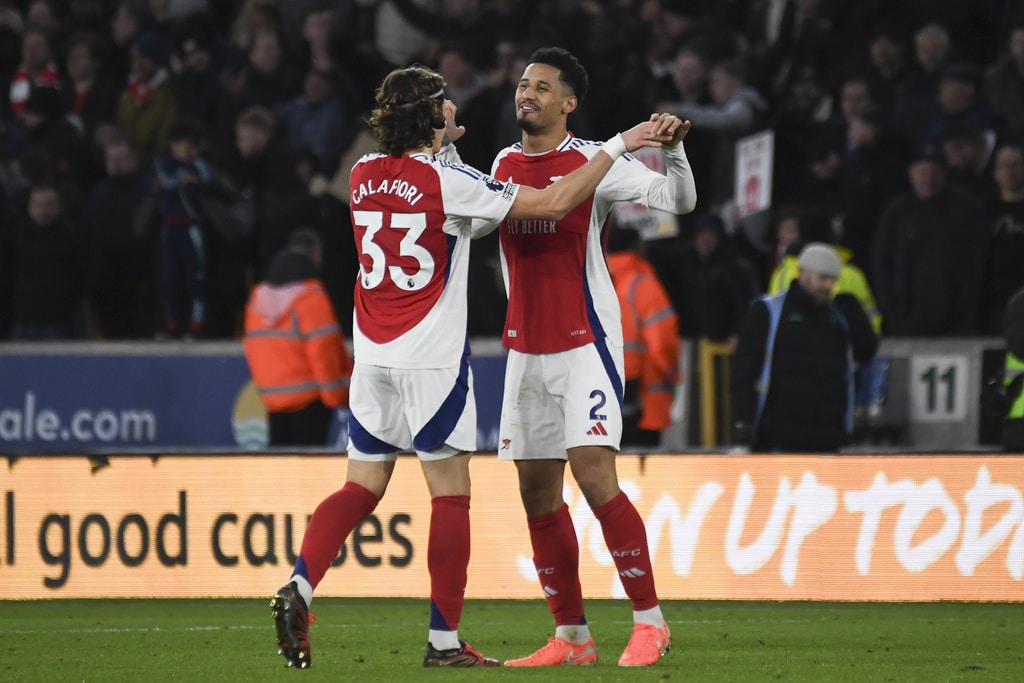 ผลบอลเมื่อคืนนี้ พรีเมียร์ลีก วูล์ฟแฮมป์ตัน อาร์เซนอล