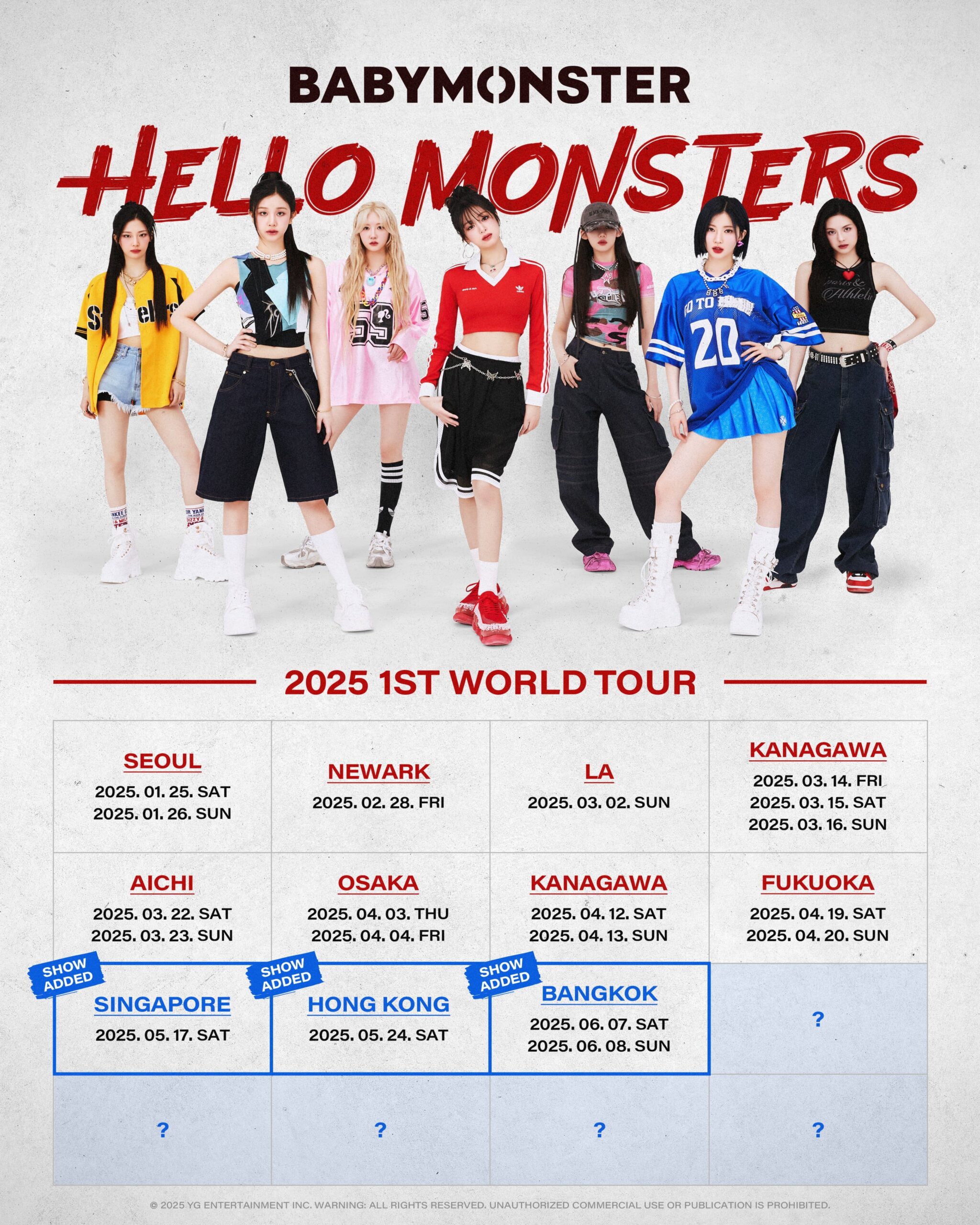 BABYMONSTER in Bangkok 