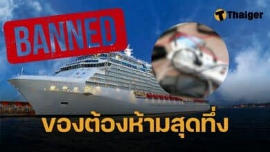 ของใช้ต้องห้าม ห้ามนำขึ้นบนเรือสำราญ