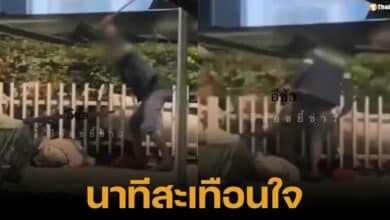 อีซ้อเปิดคลิปชายใช้เหล็กทำร้ายคนแก่ แย่งเก็บของเก่า บริเวณสนามเป้า กรุงเทพฯ