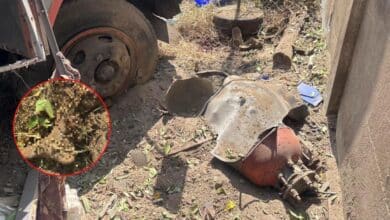 ถังแก๊สตัวที่ระเบิดในนที่เกิดเหตุ