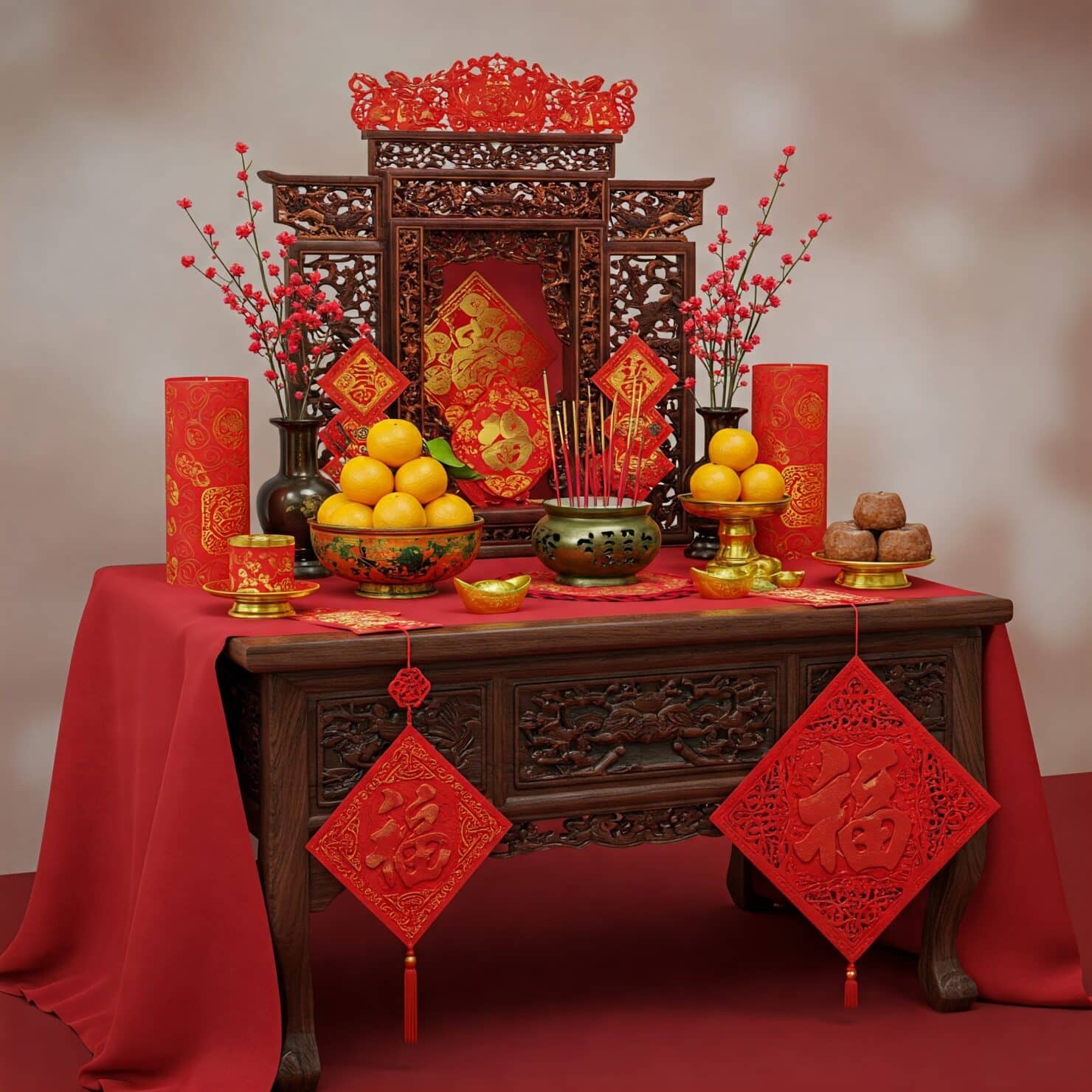 จัดโต๊ะไหว้เจ้า 2568