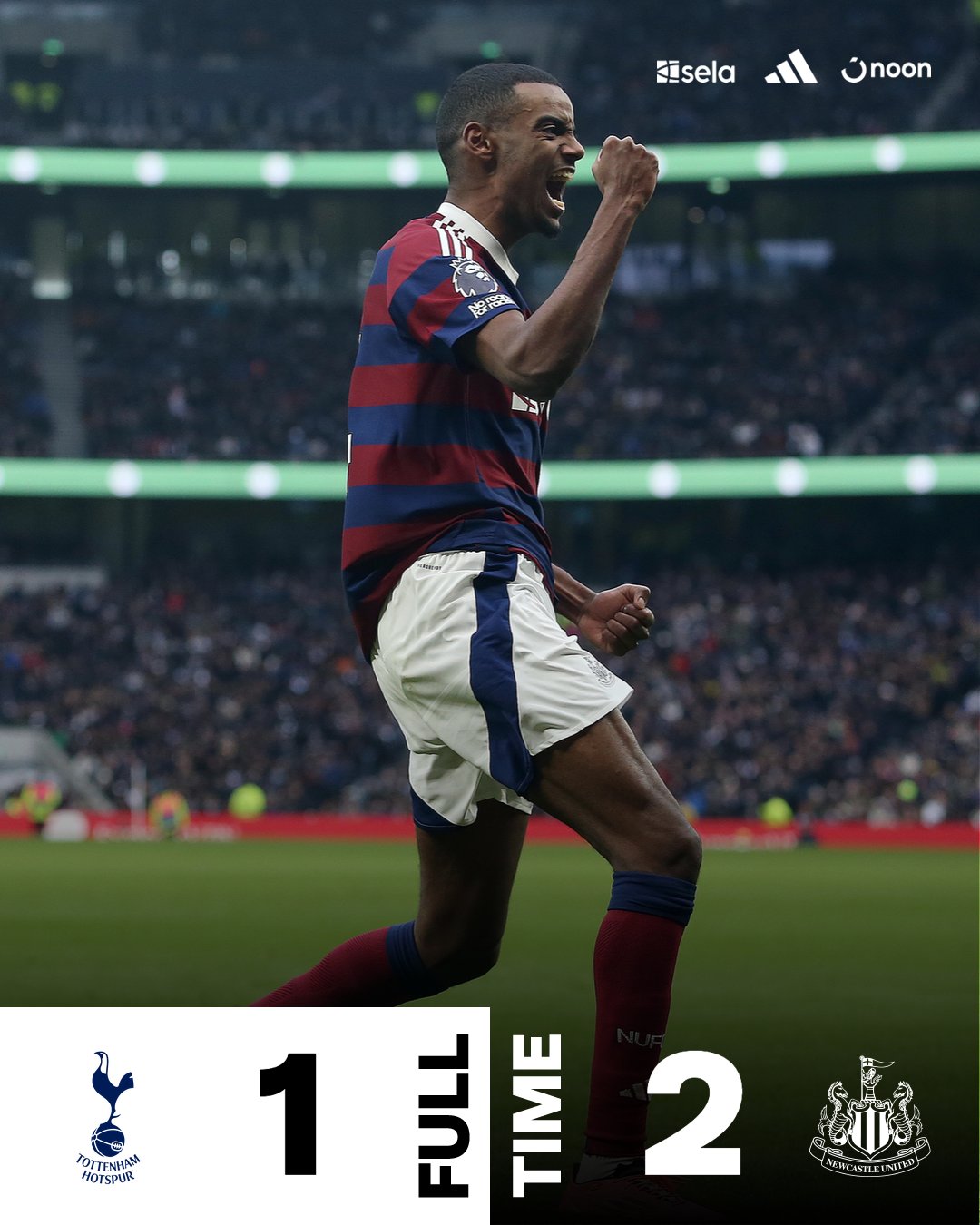 ผลบอลเมื่อคืนนี้ พรีเมียร์ลีก สเปอร์ส นิวคาสเซิ่ล