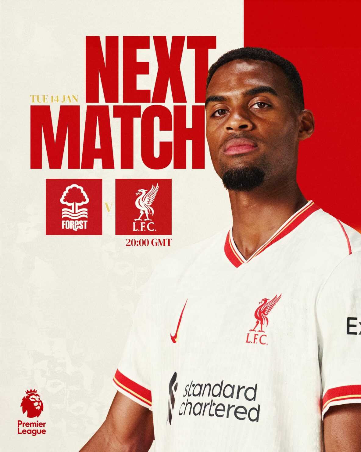 ดูบอลสด พรีเมียร์ลีก 2024/25 ฟอเรสต์ ลิเวอร์พูล