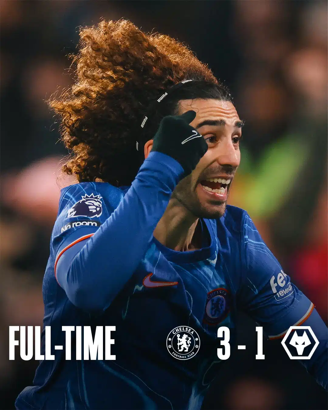 ผลบอลเมื่อคืนนี้ พรีเมียร์ลีก เชลซี วูล์ฟแฮมป์ตัน