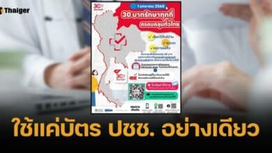 วิธีเช็กสิทธิ 30 บาทรักษาทุกที่ ครอบคลุมทุกจังหวัด เริ่ม 1 มกราคม 2568