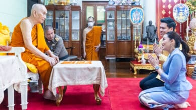 ปลื้มปีติ นายก-สามี เข้าเฝ้า สมเด็จพระสังฆราช-สมเด็จพระมหาวีรวงศ์ เนื่องในวันปีใหม่ 2568