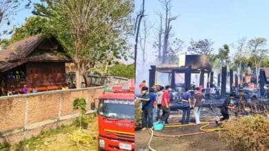 ไฟไหม้บ้านทรงไทย ลพบุรี ล่าสุด