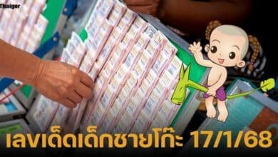 เลขเด็ด เด็กชายโก๊ะ งวด 17 มกราคม 2568 แนวทางหวยรัฐบาลไทย