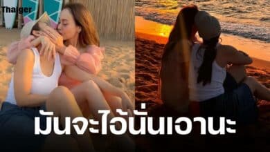นัท มีเรีย โพสต์คลิปโมเมนต์หวาน จูบปากดาราสาว แฟนคลับจับจิ้น เคมีเข้ากันมาก แห่เชียร์ให้เล่นซีรีส์คู่