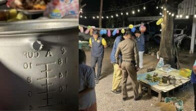 ผู้เสียหายยิงปืนขึ้นฟ้าฉลองปีใหม่