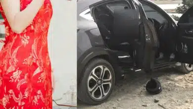 สาวสวมชุดตรุษจีน