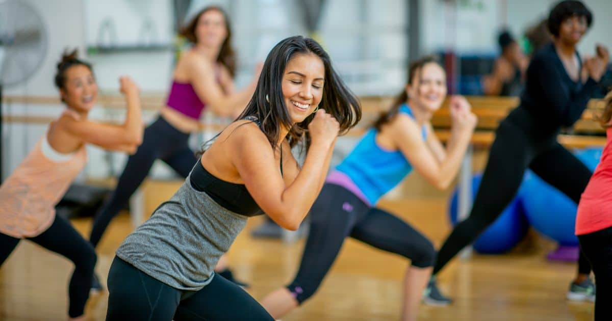 คนเต้นแอโรบิค