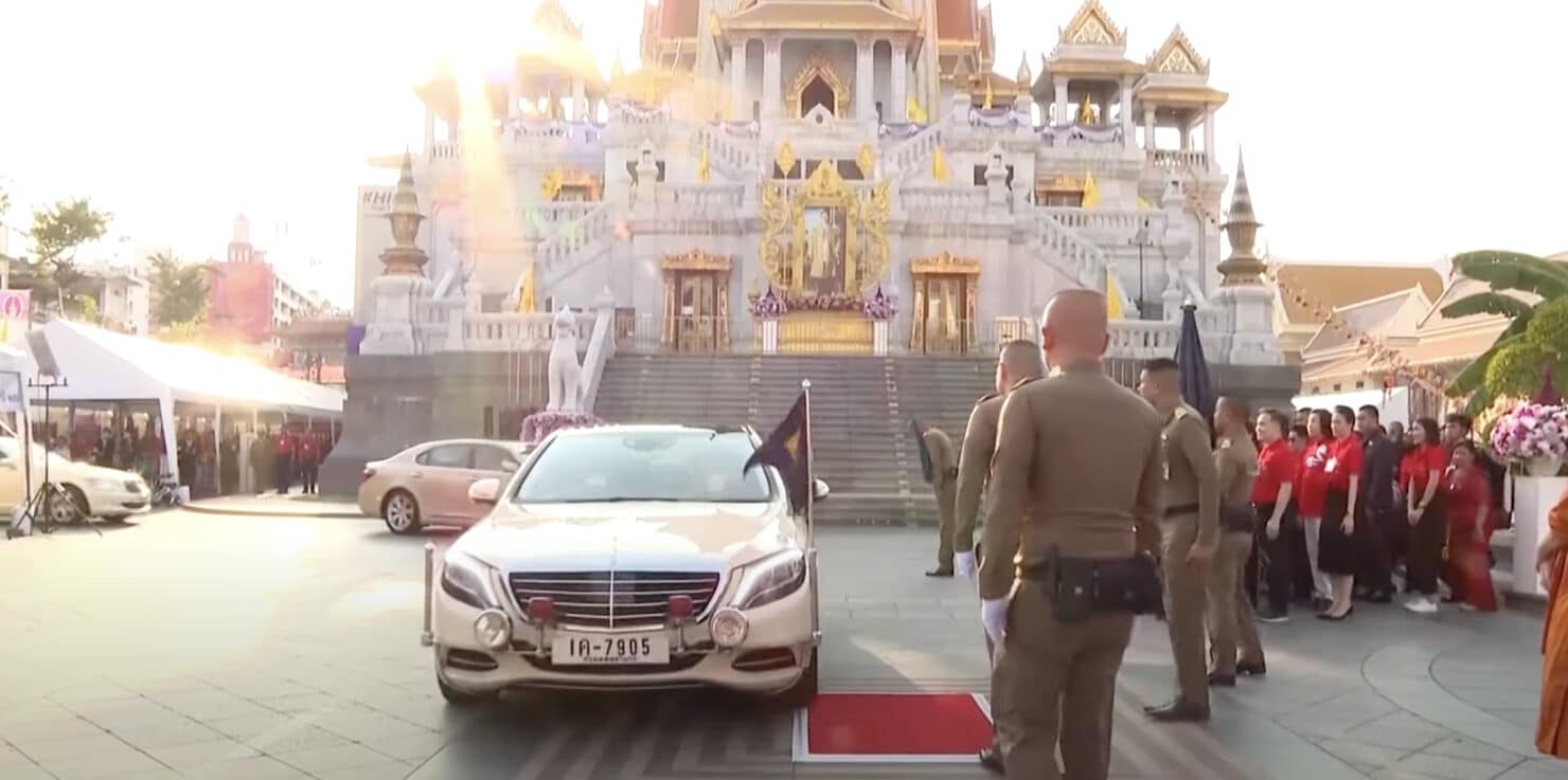 ทะเบียนรถ กรมสมเด็จพระเทพ เสด็จฯ เปิดงานตรุษจีนเยาวราช 2568