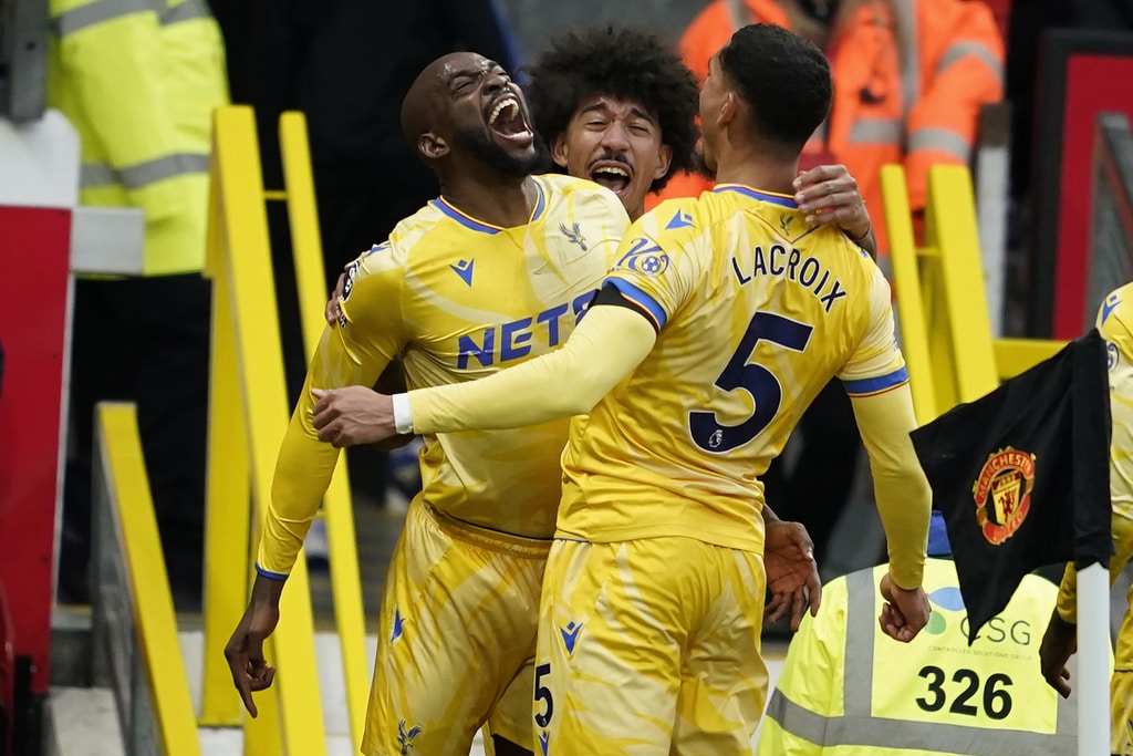 ผลบอลล่าสุด พรีเมียร์ลีก แมนยู คริสตัล พาเลซ