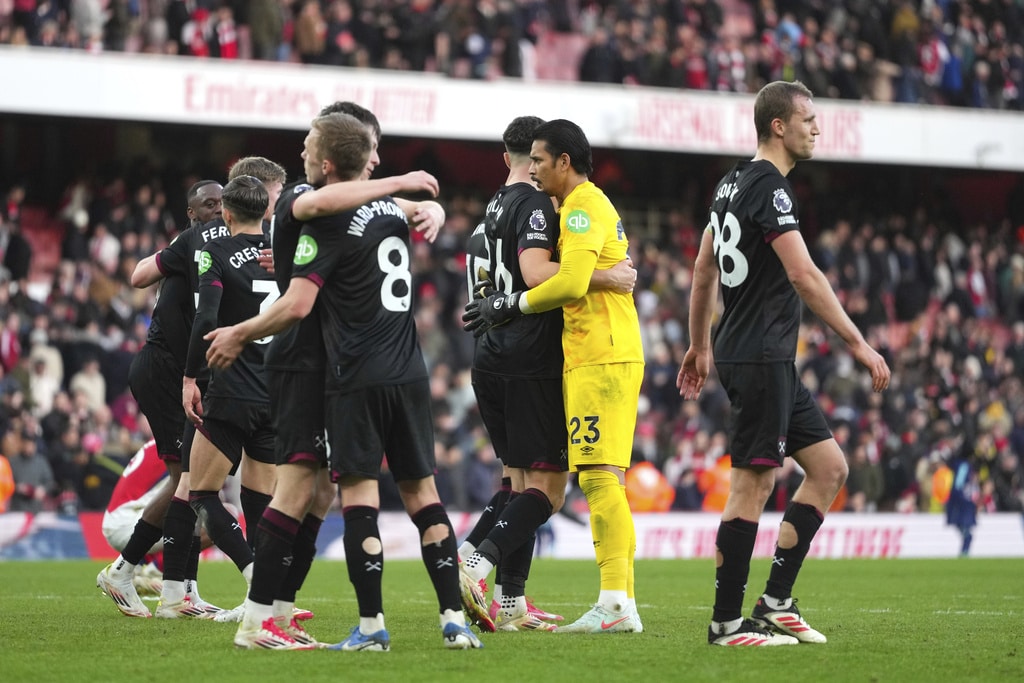 ผลบอลเมื่อคืนนี้ พรีเมียร์ลีก อาร์เซน่อล เวสต์แฮม