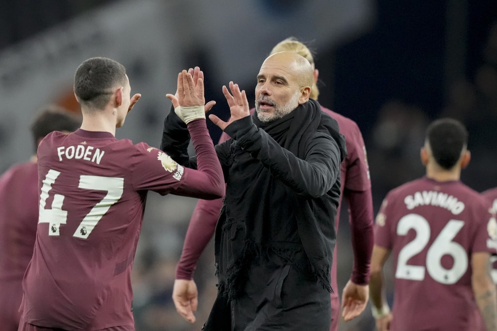 ผลบอลเมื่อคืนนี้ พรีเมียร์ลีก สเปอร์ส แมนซิตี้