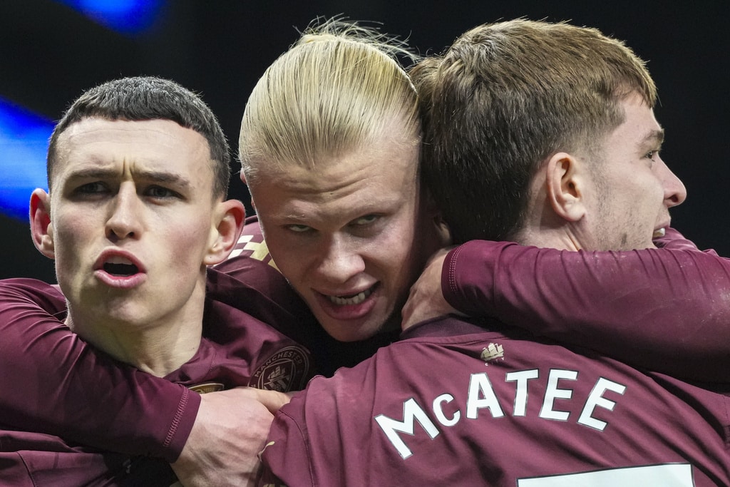 ผลบอลเมื่อคืนนี้ พรีเมียร์ลีก สเปอร์ส แมนซิตี้