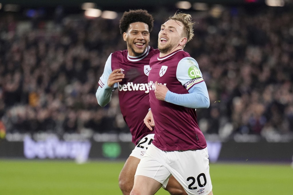 ผลบอลเมื่อคืนนี้ พรีเมียร์ลีก เวสต์แฮม เลสเตอร์