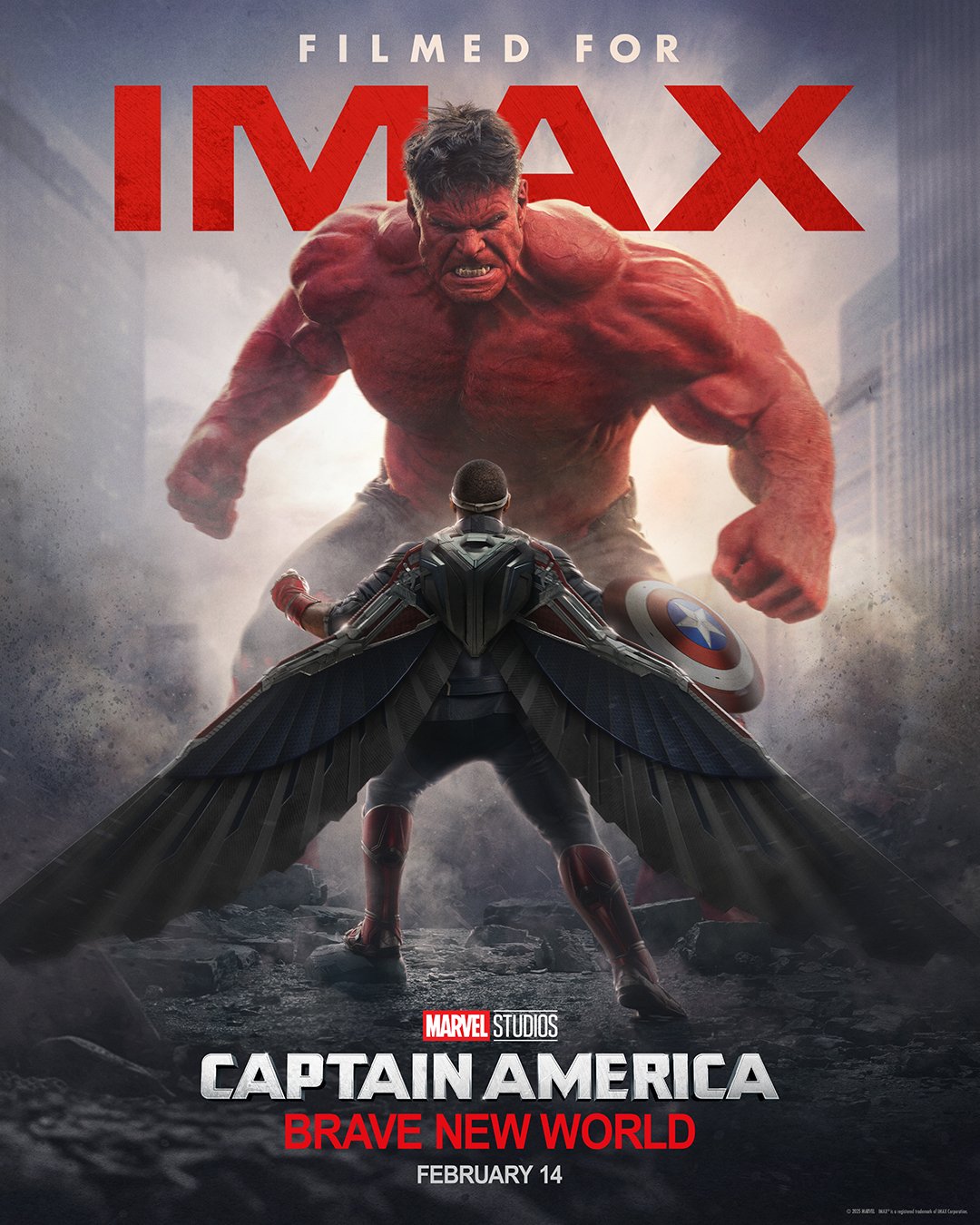 Poster IMAX Captain America: Brave New World