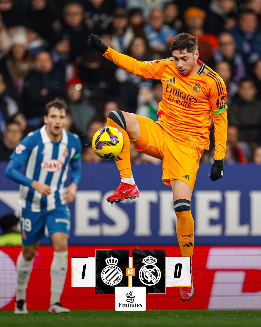 ผลบอลเมื่อคืนนี้ ลาลีกา เอสปันญ่อล เรอัล มาดริด